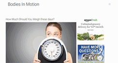 Desktop Screenshot of bodiesinmotion.com