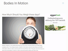 Tablet Screenshot of bodiesinmotion.com