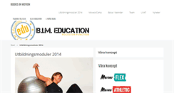 Desktop Screenshot of education.bodiesinmotion.se